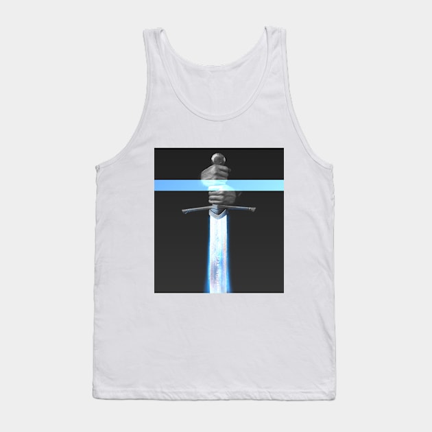 Celestial Blade Tank Top by MitchellAldrick